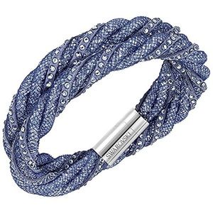 Swarovski Stardust Twist Double Wrap Blue Bracelet